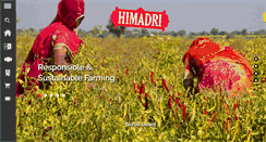 Desktop Screenshot of himadrimasala.com