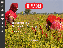 Tablet Screenshot of himadrimasala.com